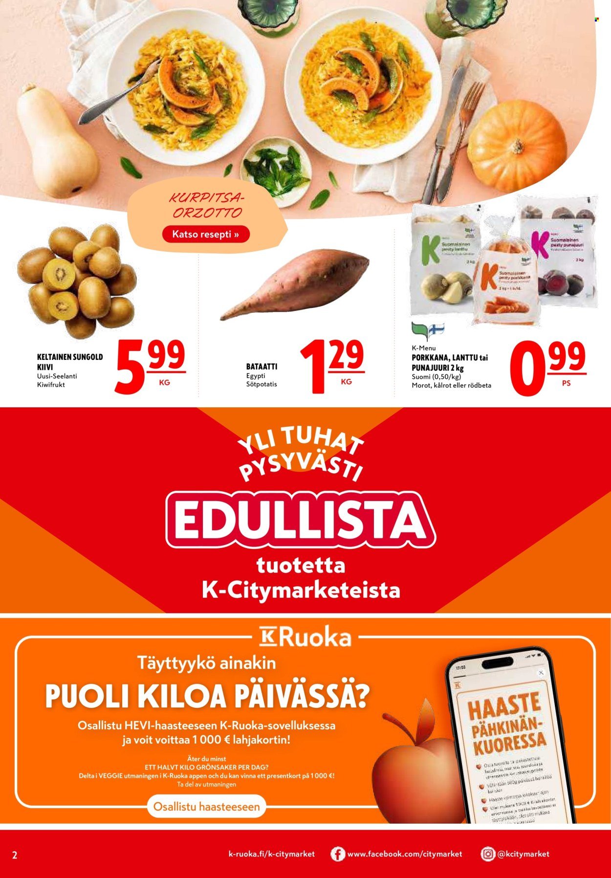 K-CITYMARKET tarjoukset - Alkaen MA 26.10.2026