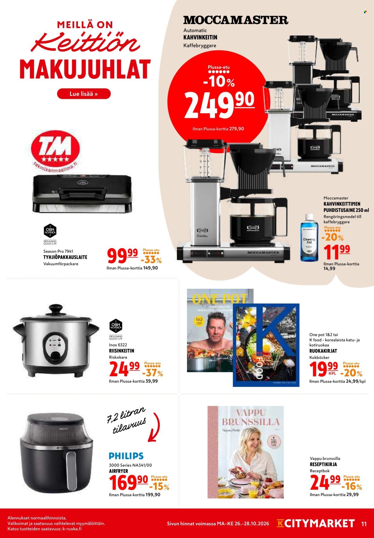 K-CITYMARKET tarjoukset - Alkaen MA 26.10.2026