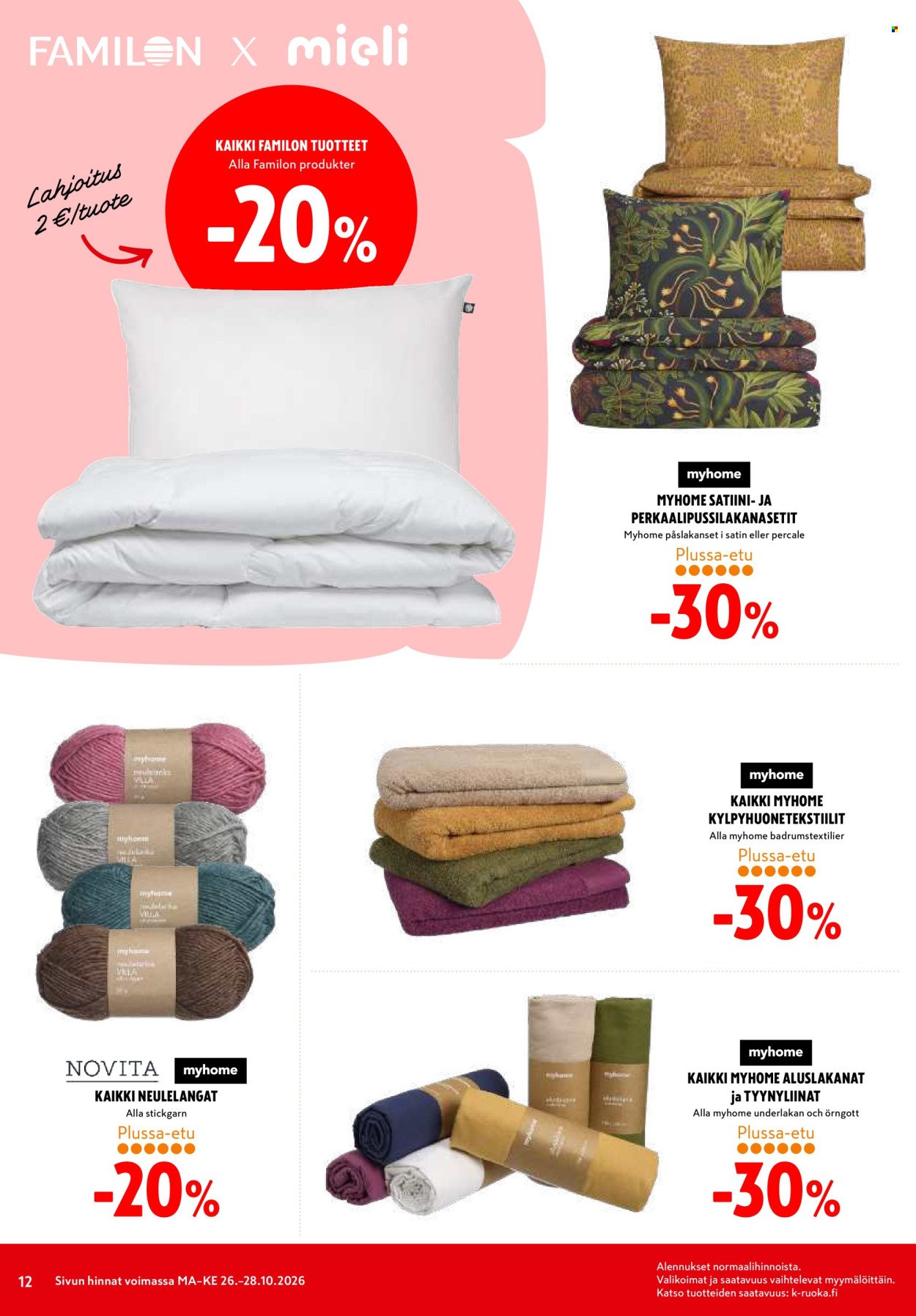 K-CITYMARKET tarjoukset - Alkaen MA 26.10.2026