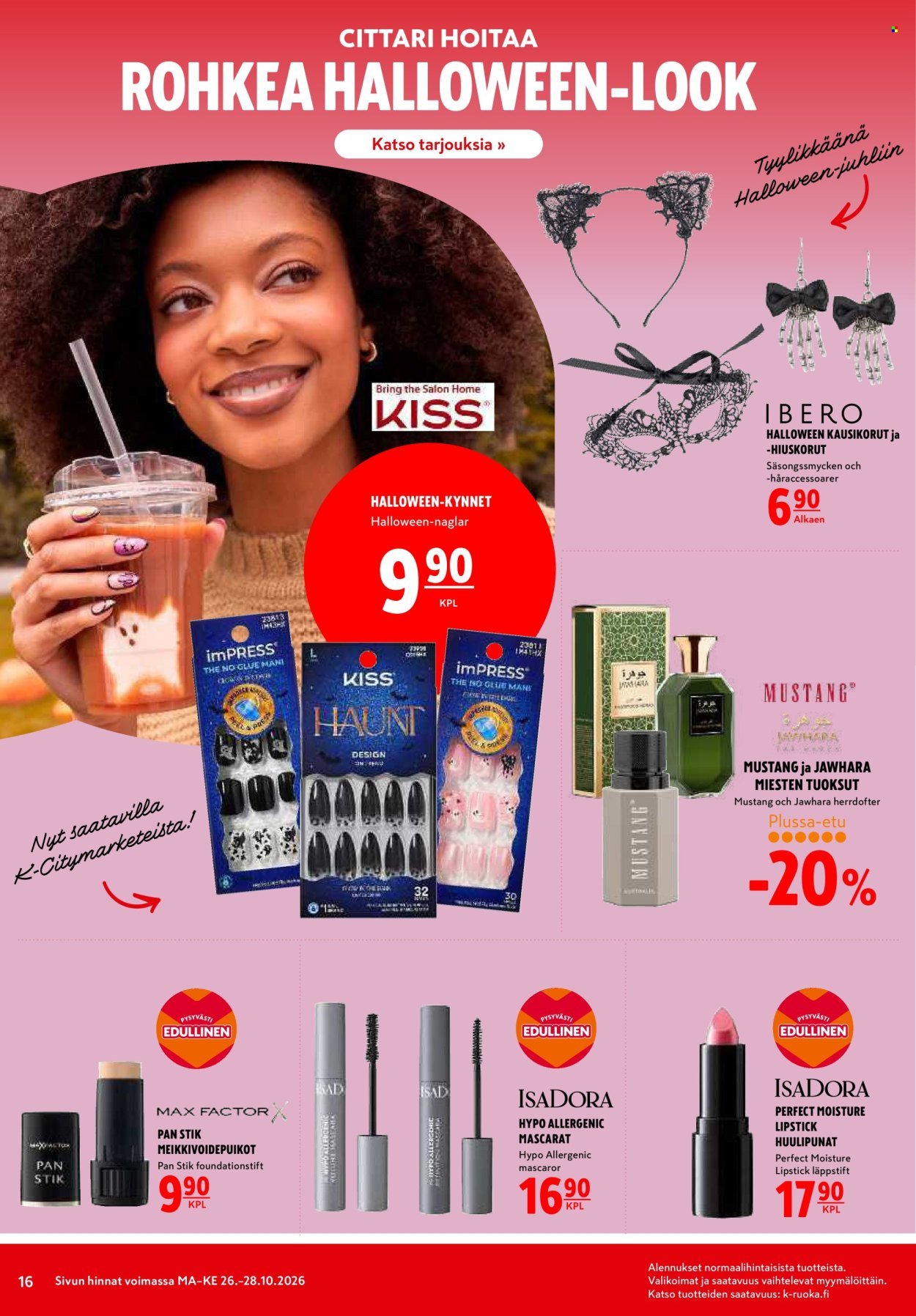 K-CITYMARKET tarjoukset - Alkaen MA 26.10.2026