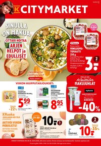 K-CITYMARKET tarjoukset - Alkaen MA 26.10.2026