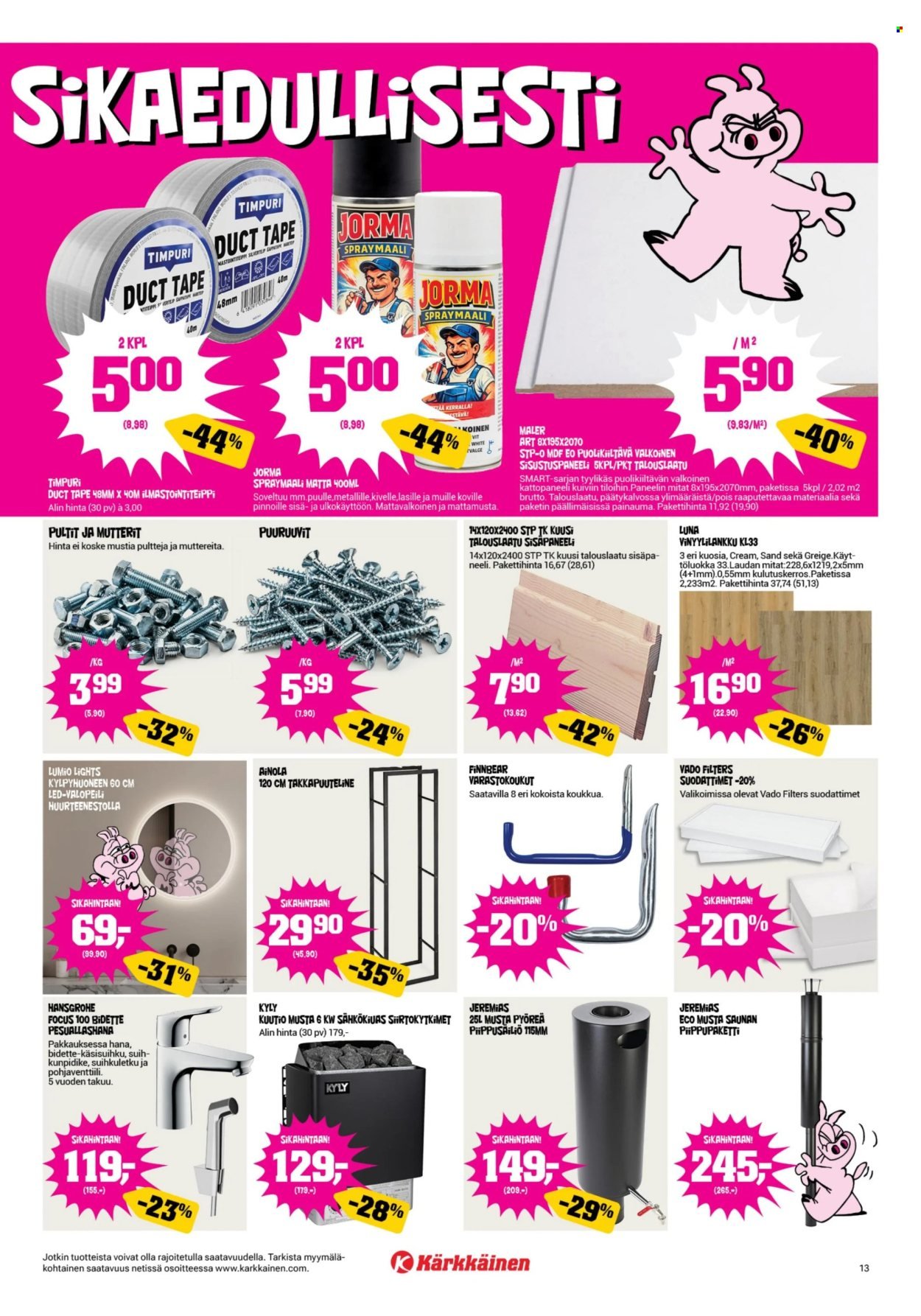 KÄRKKÄINEN tarjoukset - Viikko # 40 Syyskuu 2026