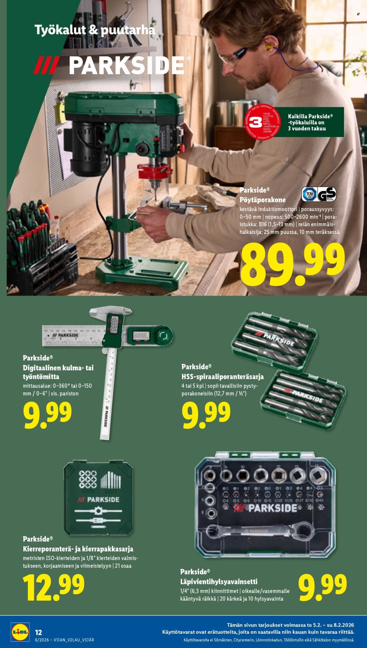 LIDL tarjoukset - Alkaen TO 5.2.2026