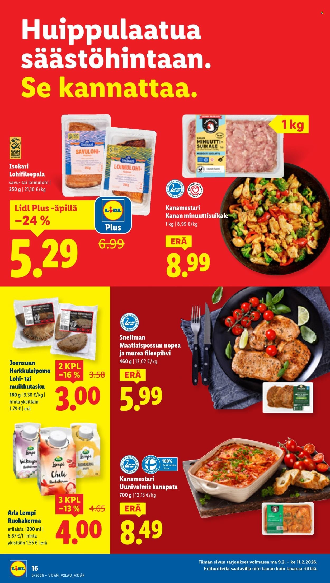 LIDL tarjoukset - Alkaen TO 5.2.2026