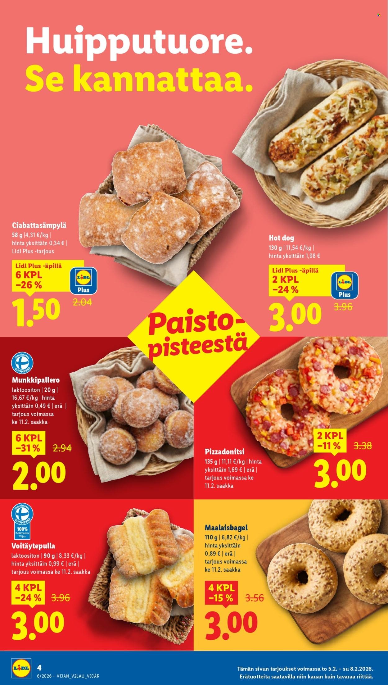 LIDL tarjoukset - Alkaen TO 5.2.2026