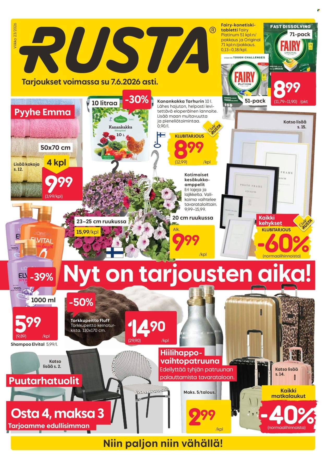 RUSTA tarjoukset - Alkaen MA 1.6.2026