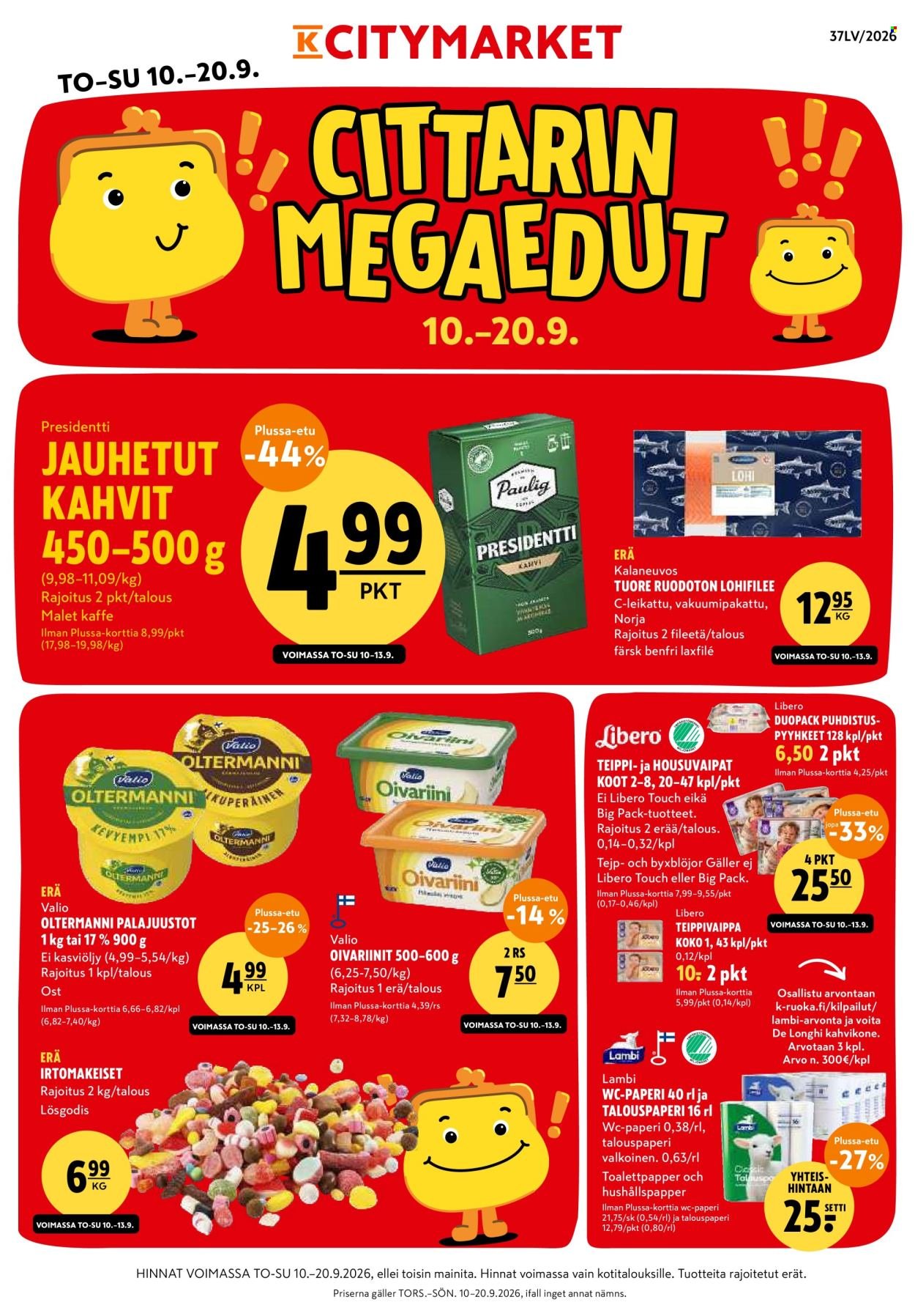 K-CITYMARKET tarjoukset - Alkaen TO 10.9.2026