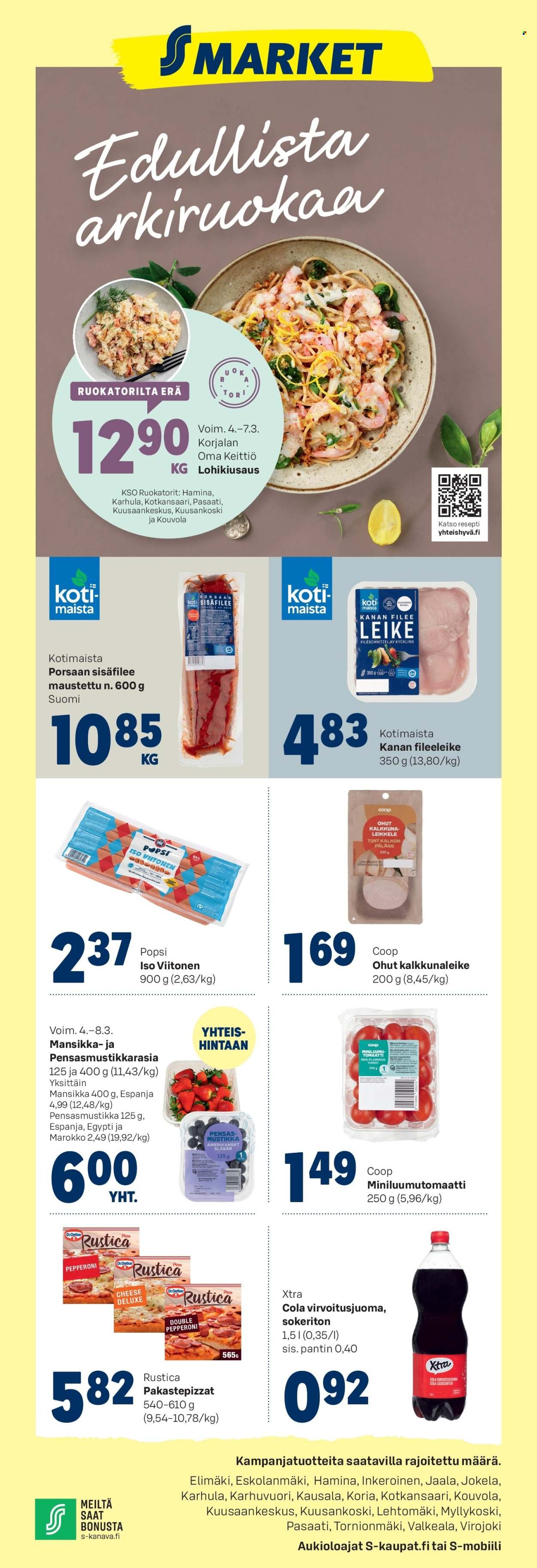 S-MARKET tarjoukset - Ilmoitus