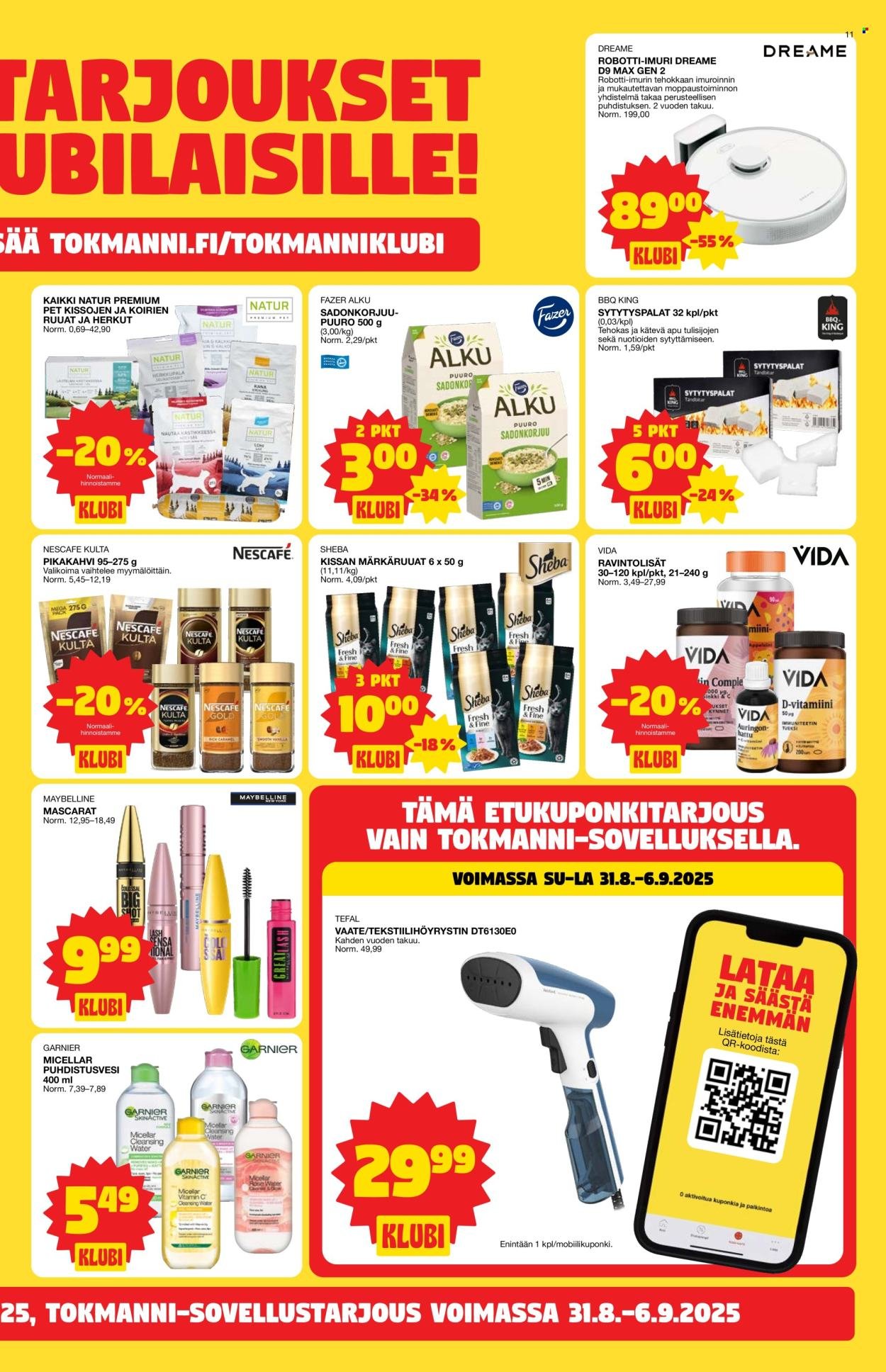 TOKMANNI tarjoukset - Tarjoussanomat (2025-09-01 - 2025-09-07)