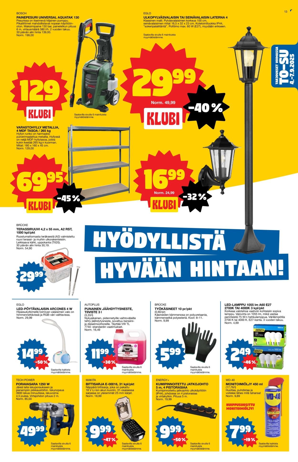TOKMANNI tarjoukset - Tarjoussanomat (2025-09-01 - 2025-09-07)