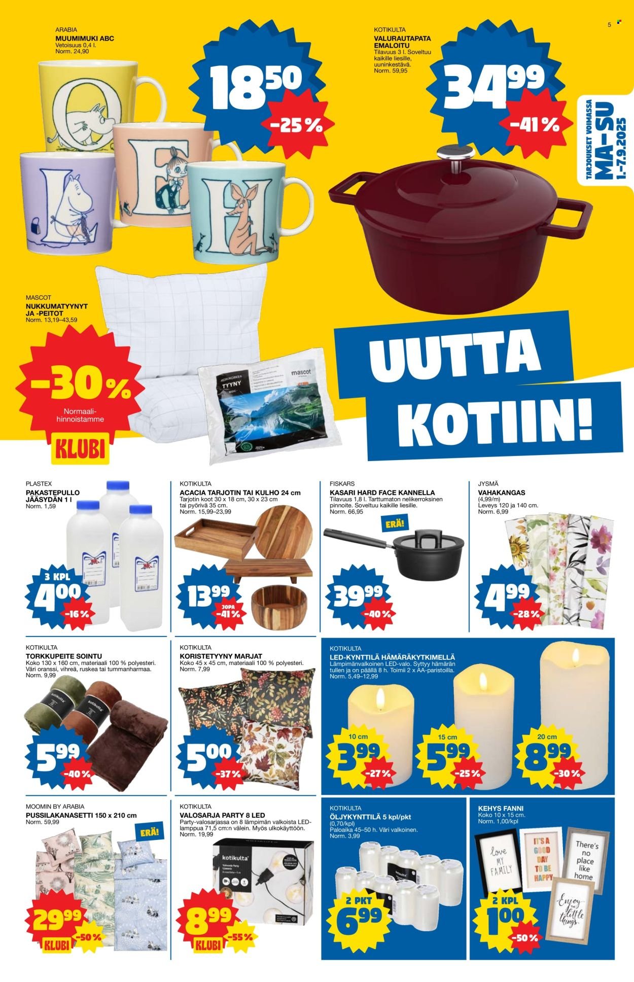 TOKMANNI tarjoukset - Tarjoussanomat (2025-09-01 - 2025-09-07)