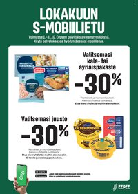 S-MARKET tarjoukset - Lokakuun S-mobiilietu