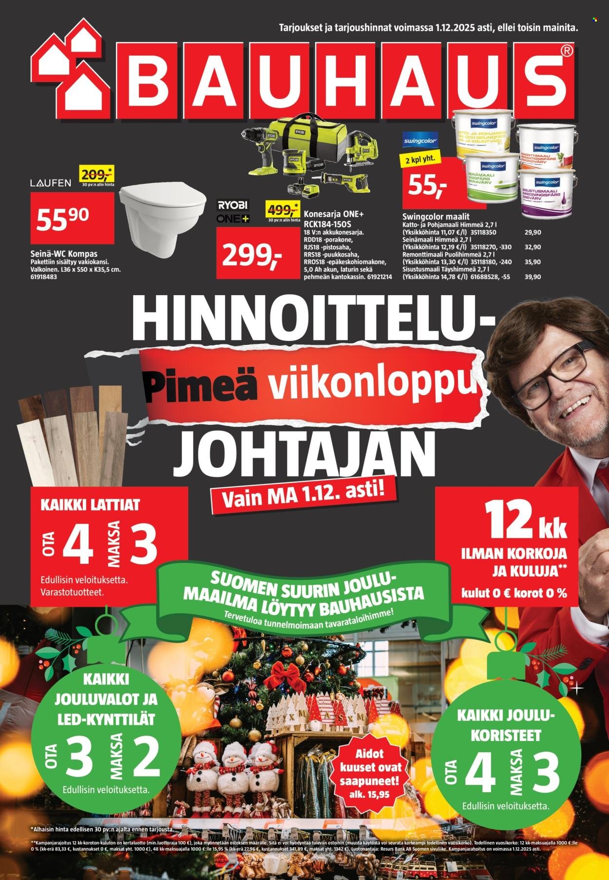 BAUHAUS tarjoukset - Alkaen PE 28.11.2025