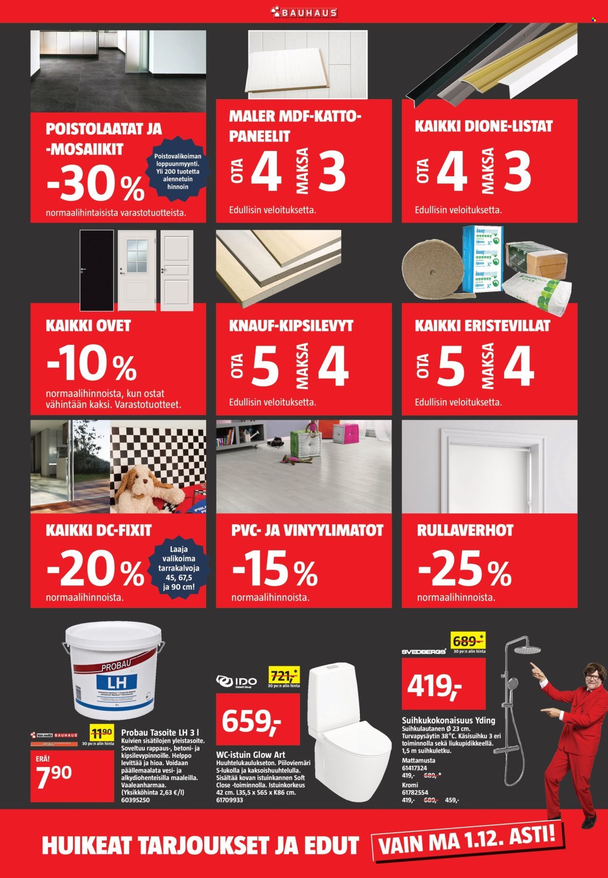 BAUHAUS tarjoukset - Alkaen PE 28.11.2025