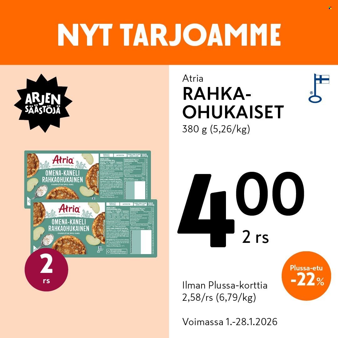 K-MARKET tarjoukset - Alkaen TO 1.1.2026