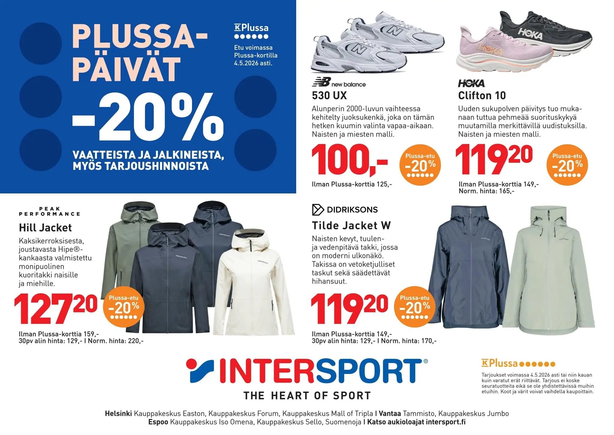 INTERSPORT tarjoukset - Helsingin Sanomat