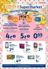 K-SUPERMARKET tarjoukset - Edullisesti kauppareissuun
