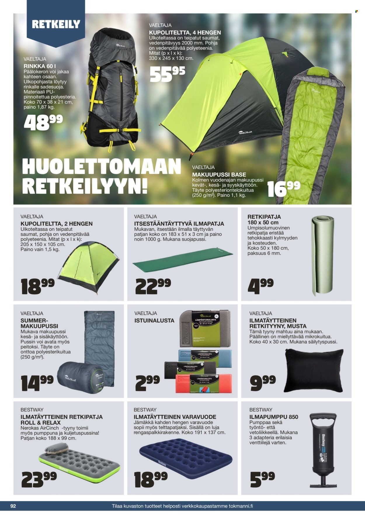 TOKMANNI tarjoukset - Kesä 2026