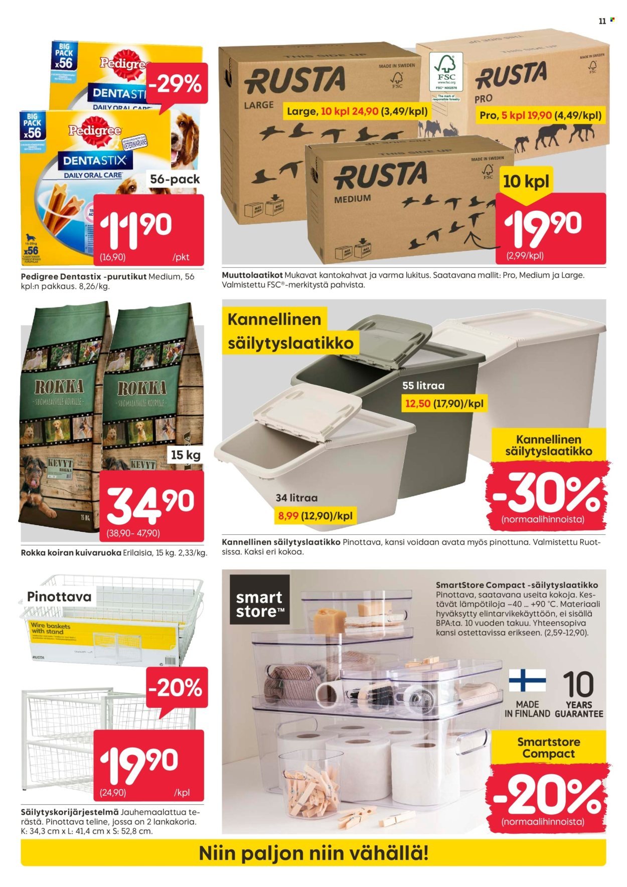 RUSTA tarjoukset - Alkaen MA 25.8.2025 (2025-08-25 - 2025-08-31)
