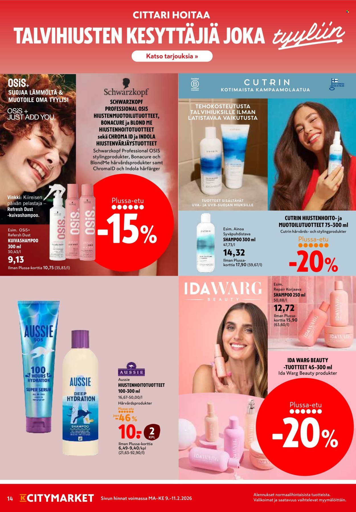 K-CITYMARKET tarjoukset - Alkaen MA 9.2.2026