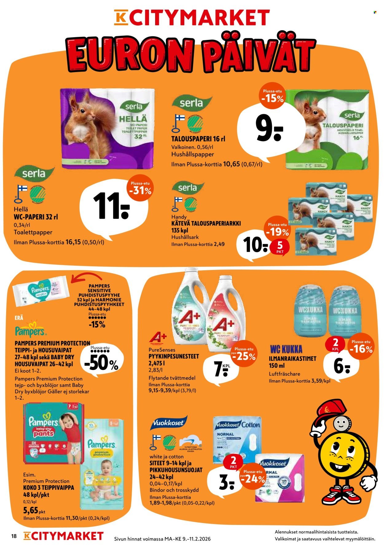 K-CITYMARKET tarjoukset - Alkaen MA 9.2.2026