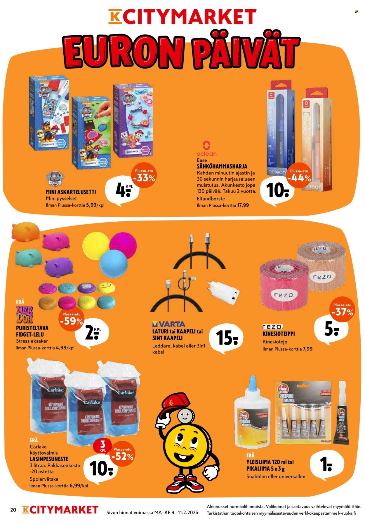 K-CITYMARKET tarjoukset - Alkaen MA 9.2.2026