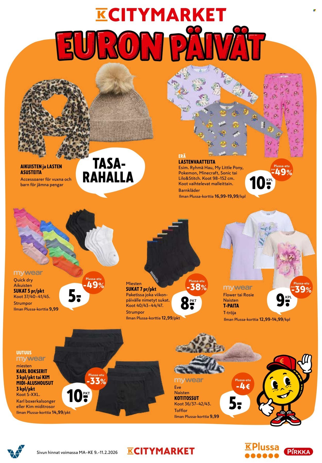 K-CITYMARKET tarjoukset - Alkaen MA 9.2.2026