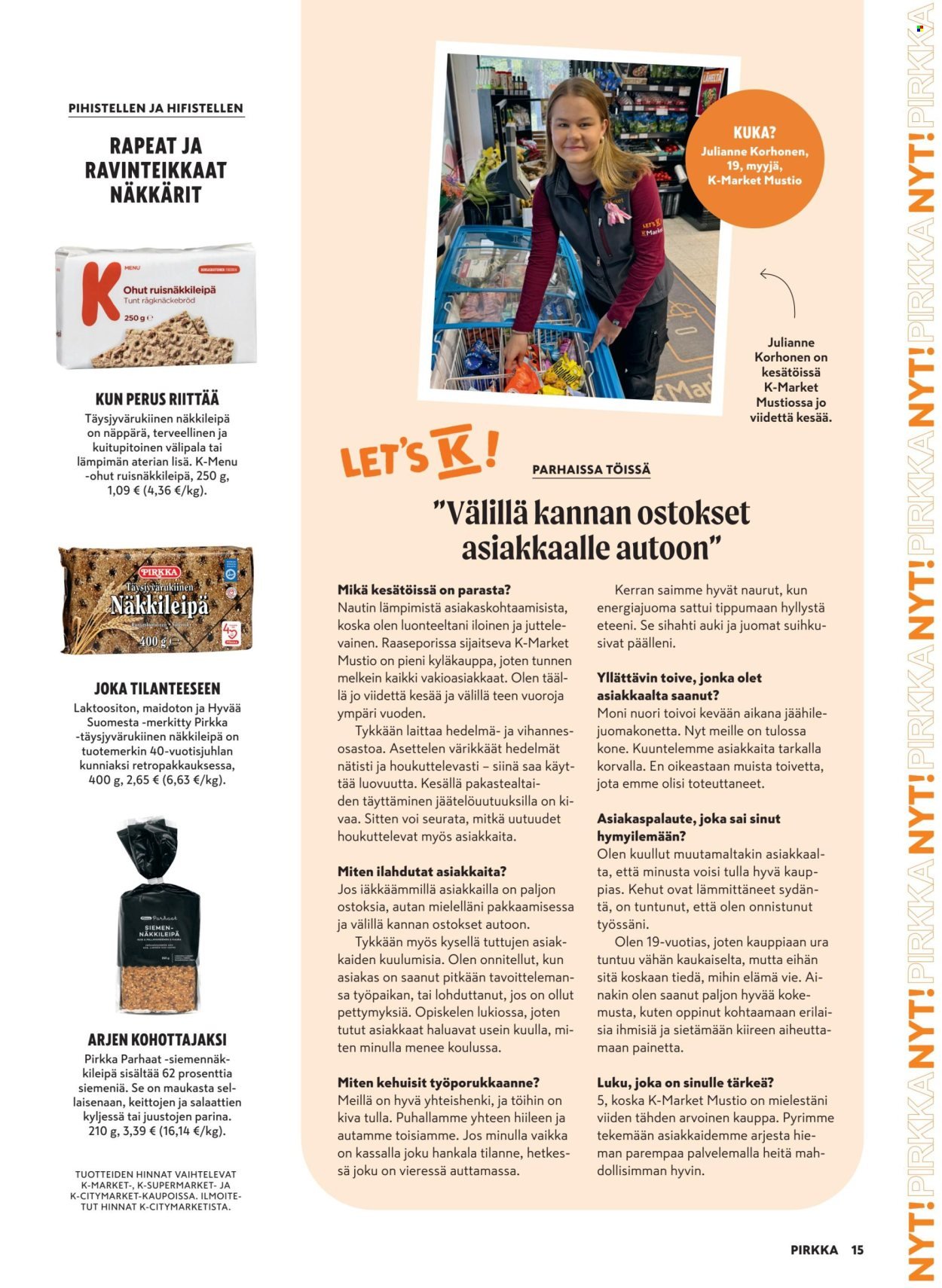 K-SUPERMARKET tarjoukset - Pirkka