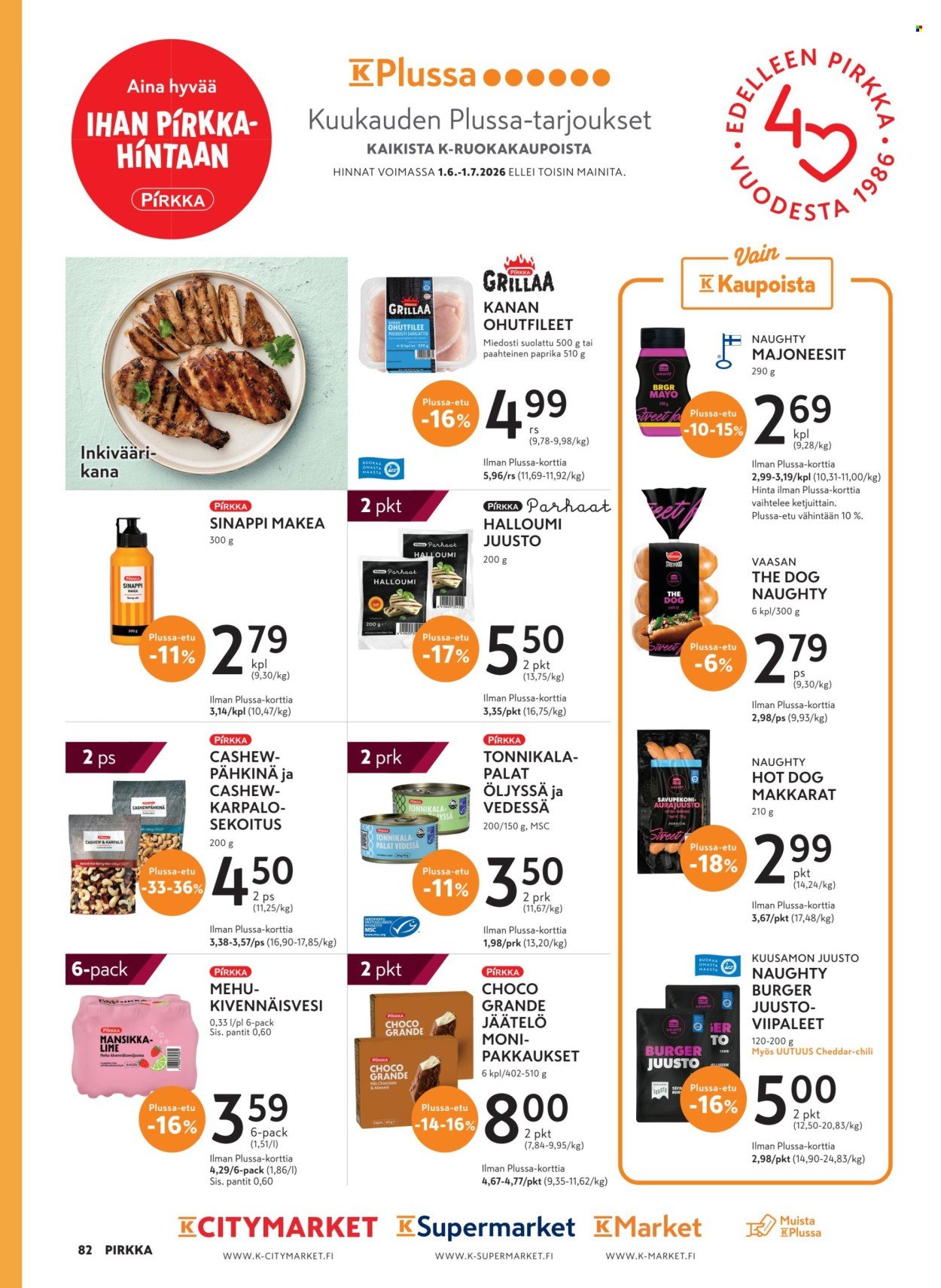 K-SUPERMARKET tarjoukset - Pirkka