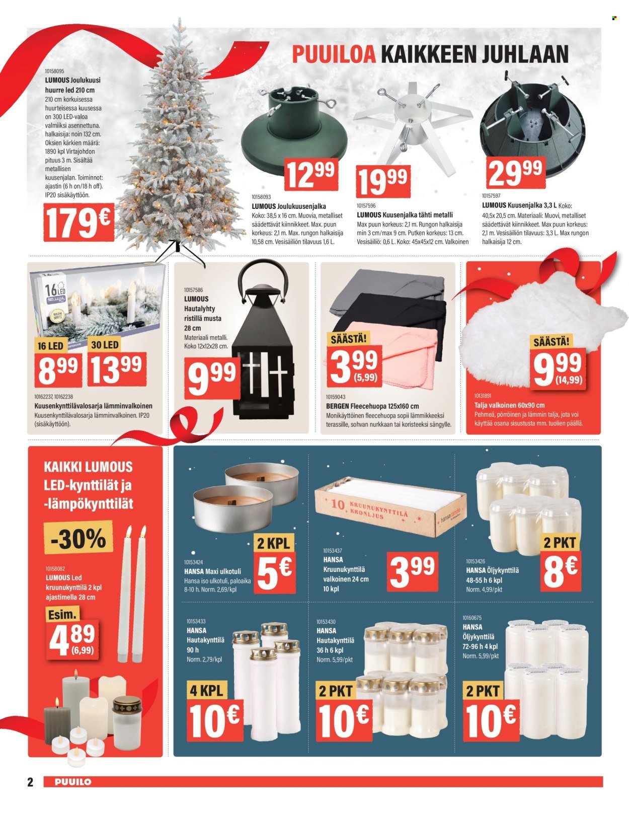 PUUILO tarjoukset - Puuiola kaikkeen juhlaan