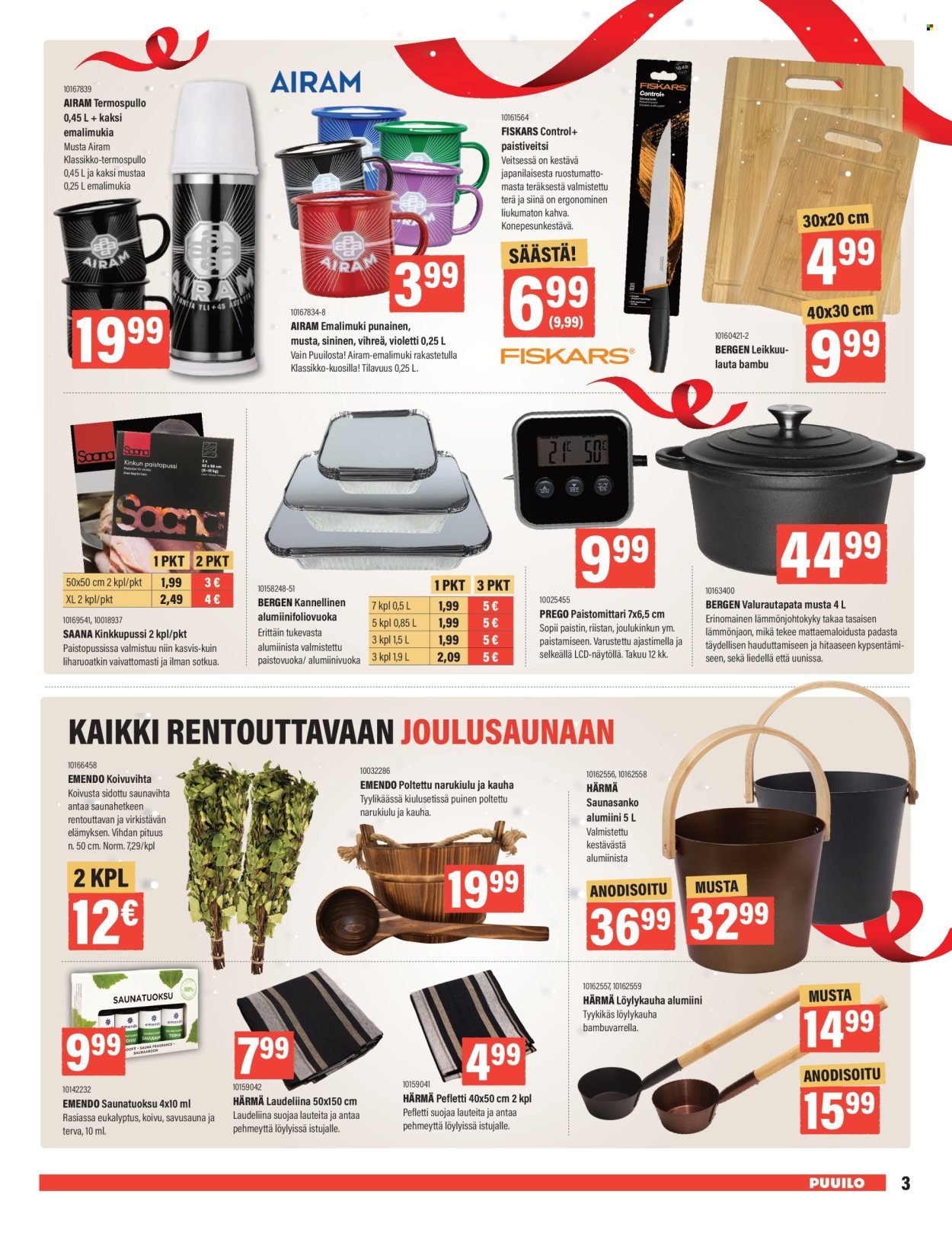 PUUILO tarjoukset - Puuiola kaikkeen juhlaan