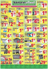 SAITURINPÖRSSI tarjoukset - Alkaen TO 23.4.2026