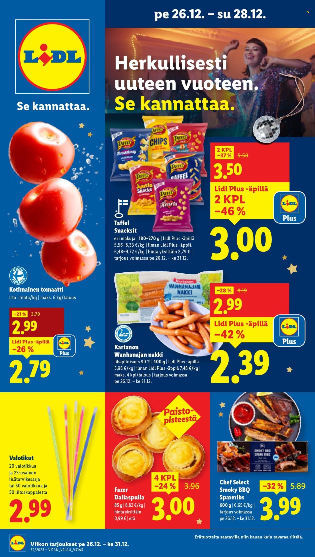 LIDL tarjoukset - Alkaen PE 26.12.2025