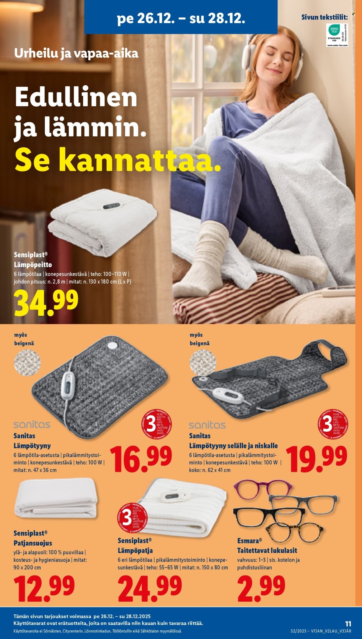 LIDL tarjoukset - Alkaen PE 26.12.2025