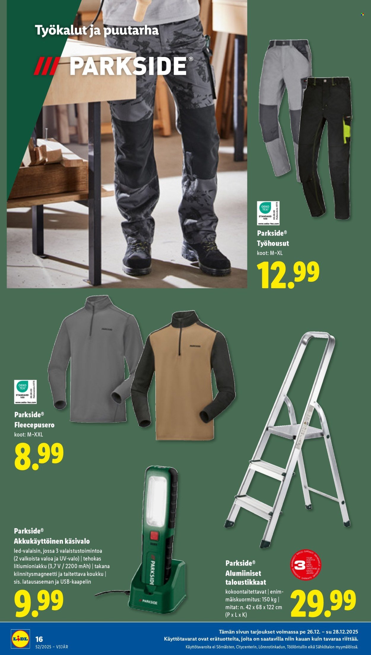 LIDL tarjoukset - Alkaen PE 26.12.2025