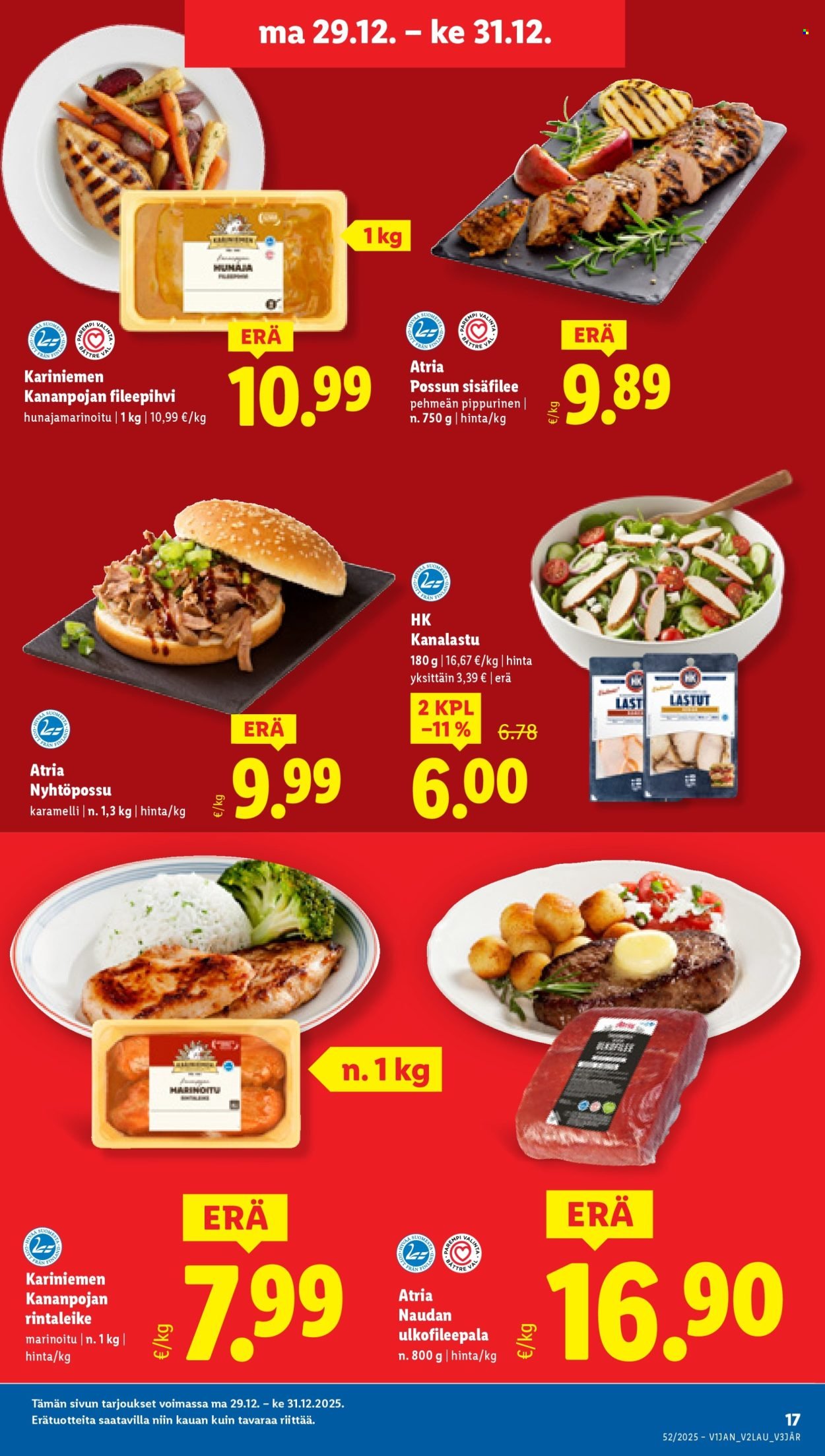LIDL tarjoukset - Alkaen PE 26.12.2025