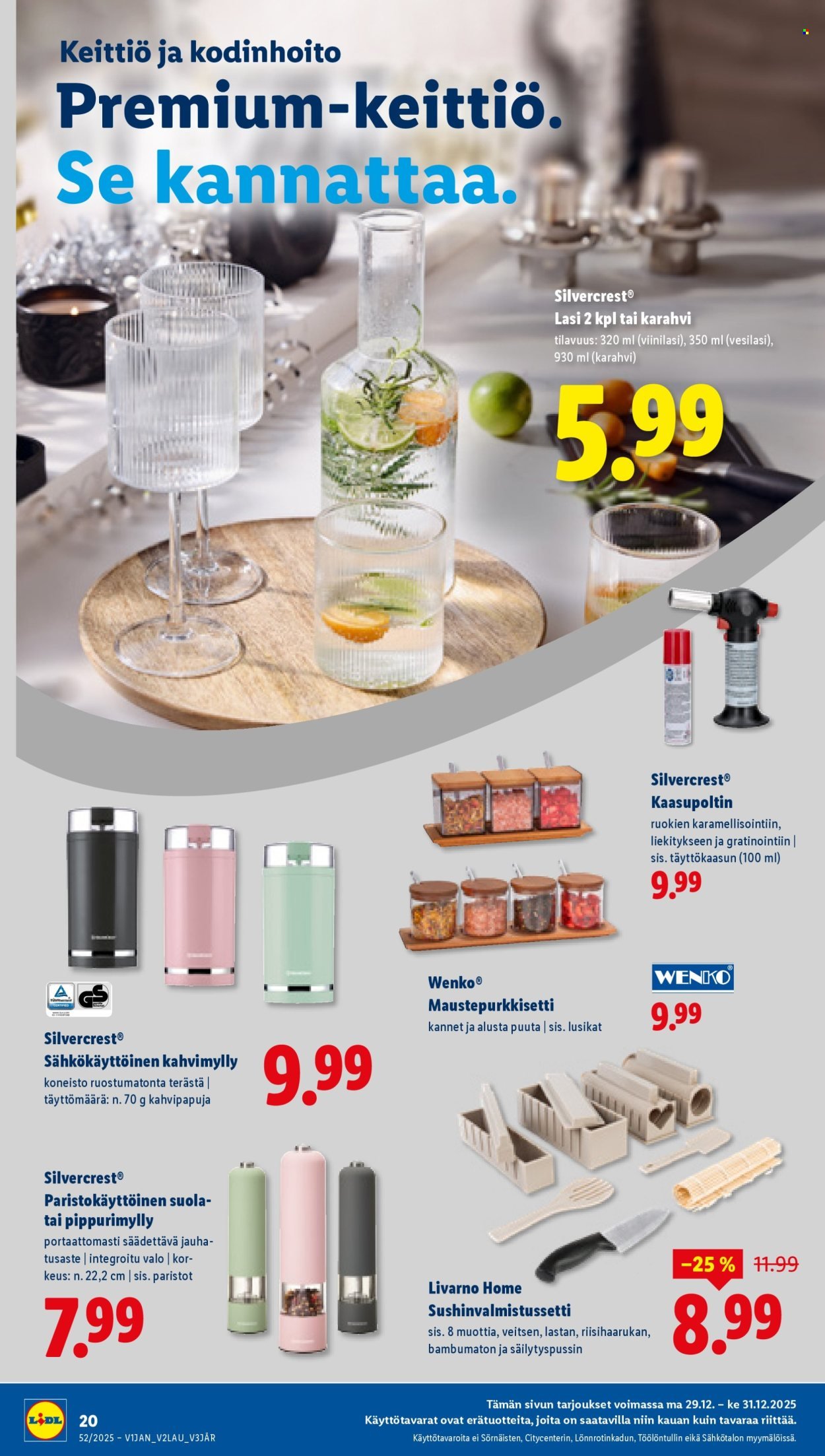 LIDL tarjoukset - Alkaen PE 26.12.2025