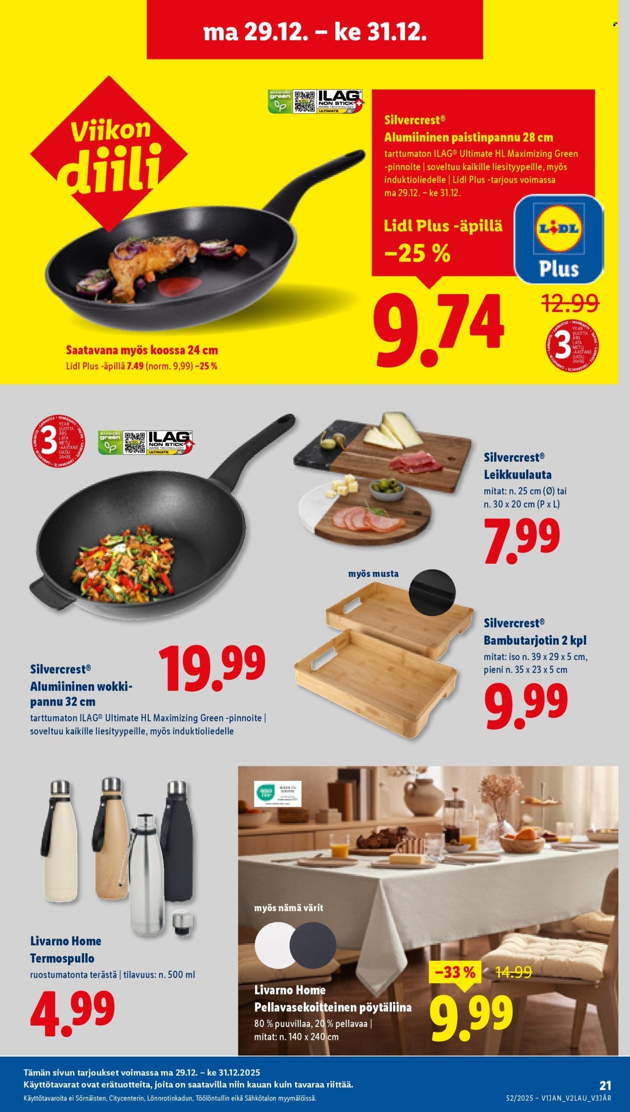 LIDL tarjoukset - Alkaen PE 26.12.2025