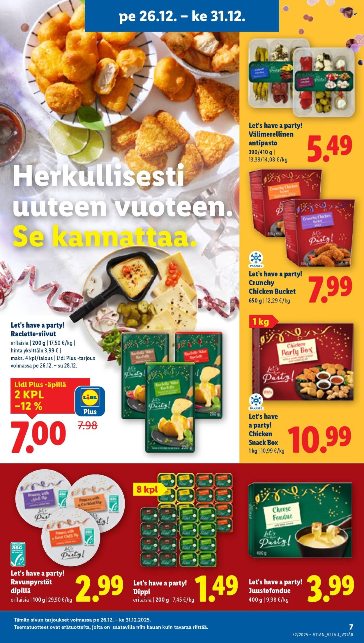 LIDL tarjoukset - Alkaen PE 26.12.2025