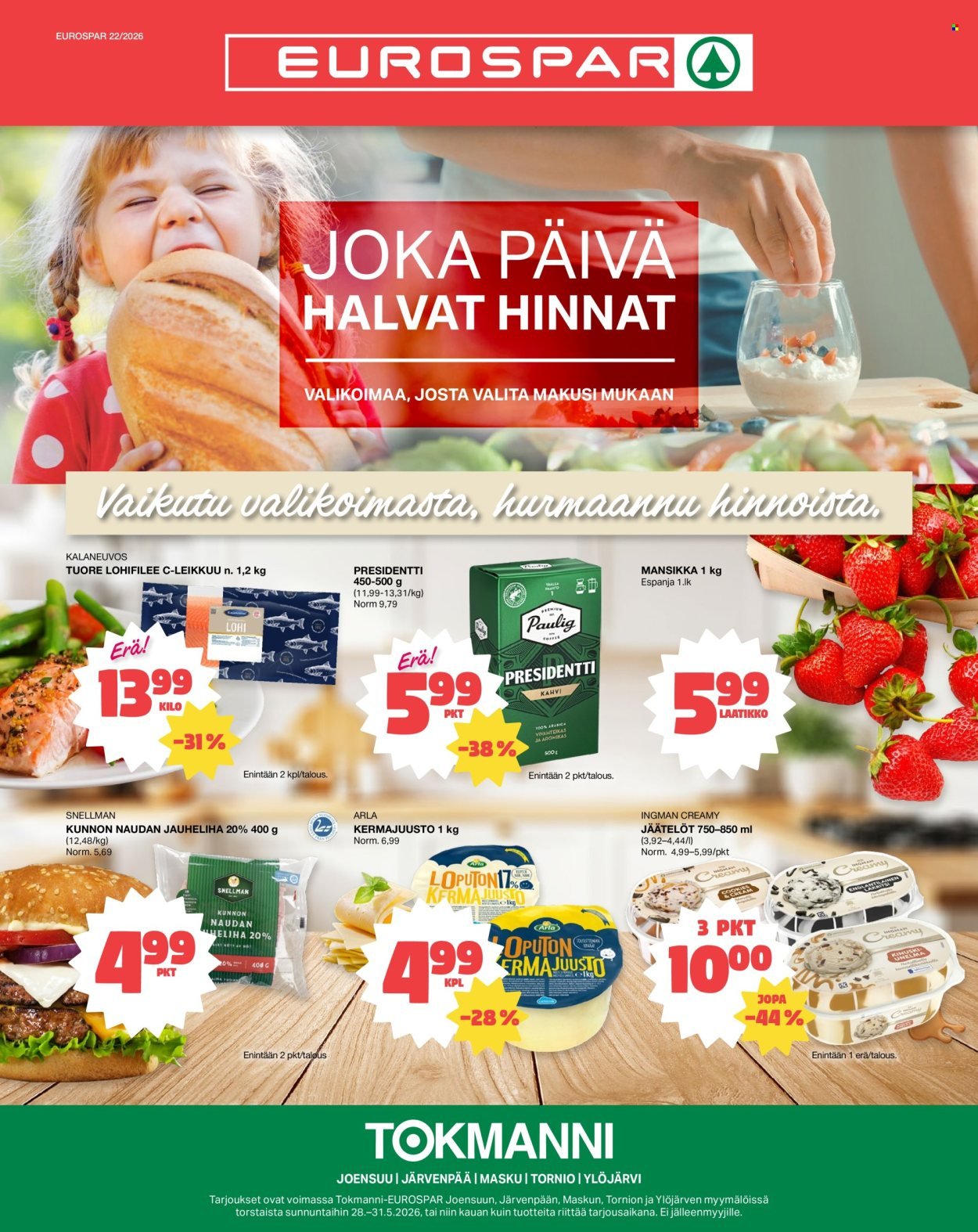 TOKMANNI tarjoukset - EUROSPAR