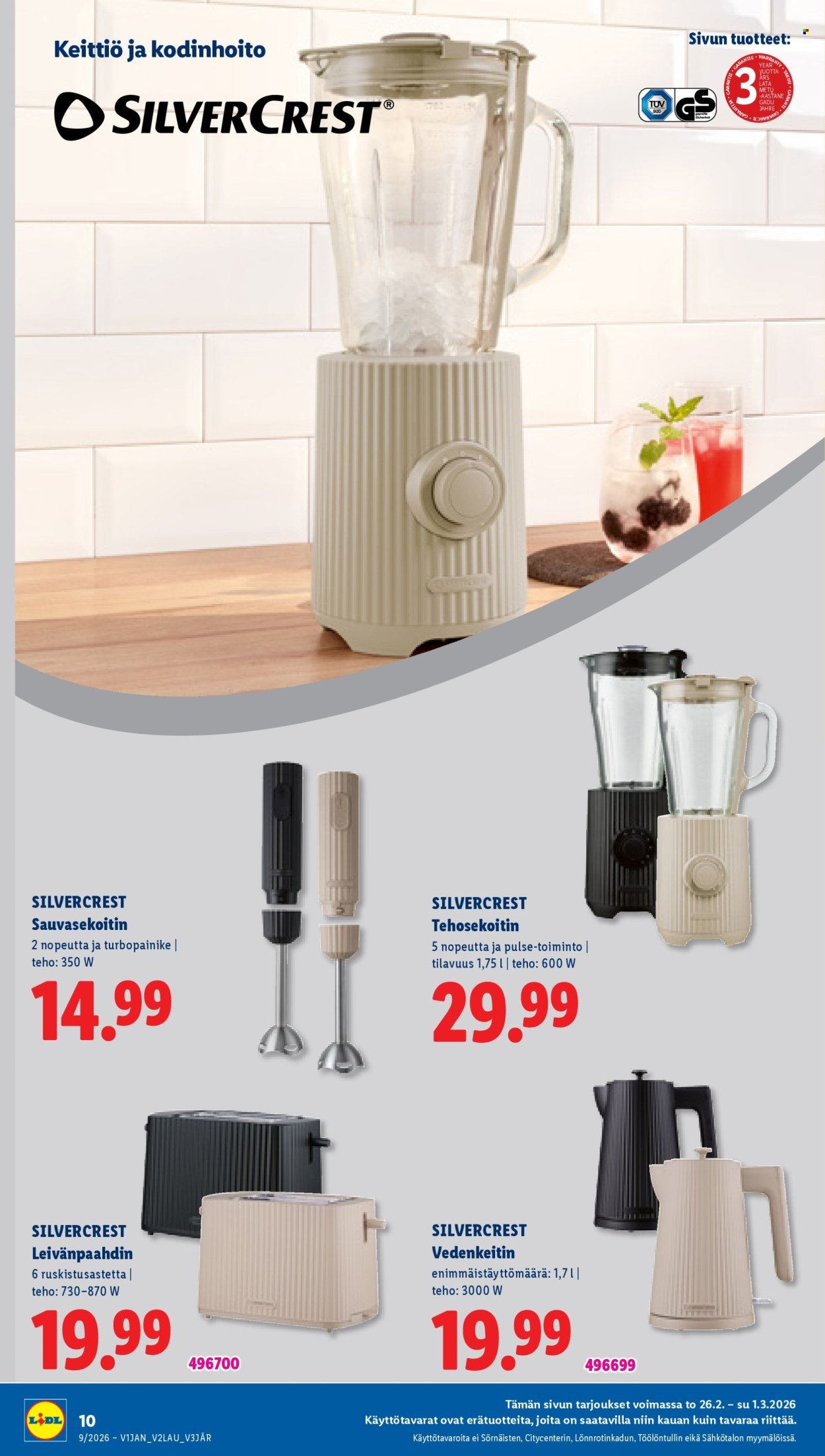 LIDL tarjoukset - Alkaen TO 26.2.2026