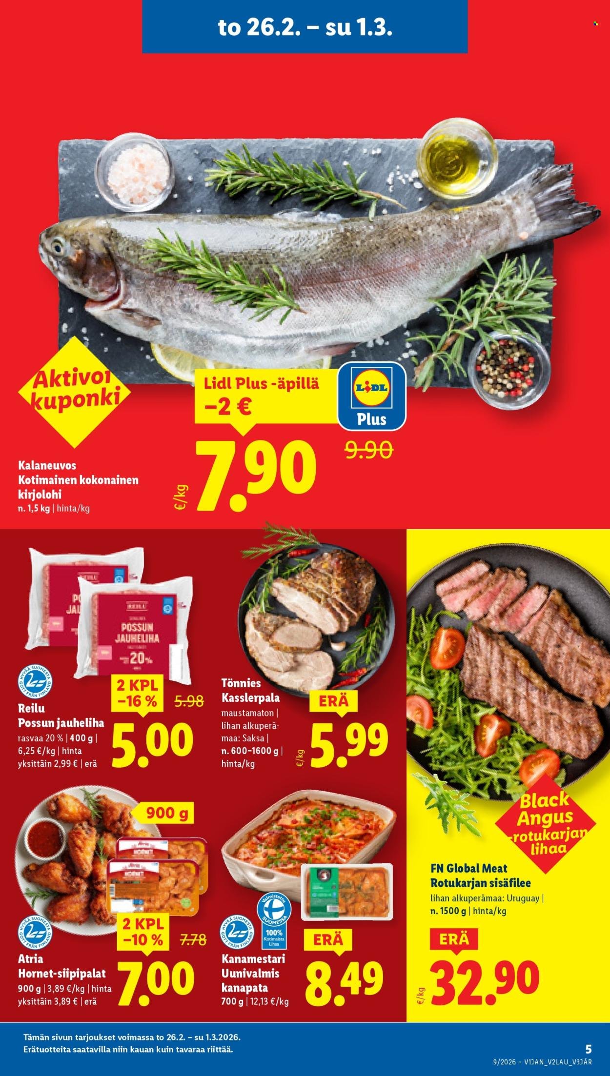 LIDL tarjoukset - Alkaen TO 26.2.2026