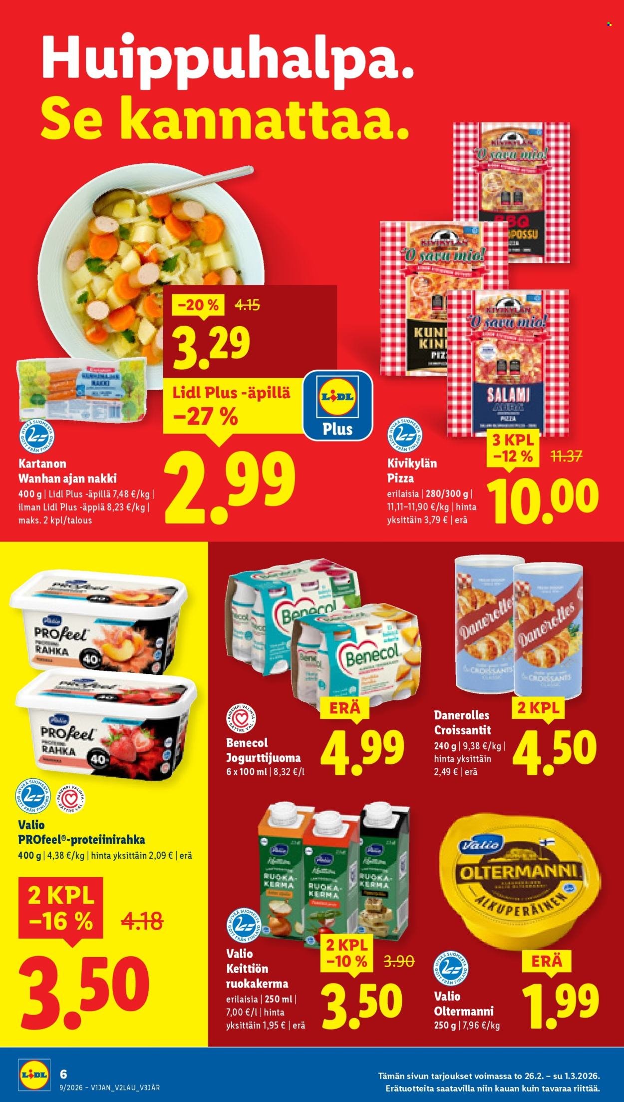LIDL tarjoukset - Alkaen TO 26.2.2026