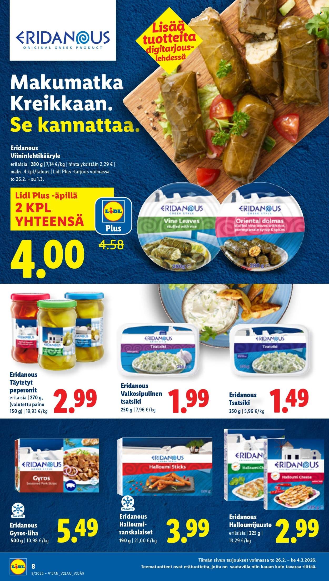 LIDL tarjoukset - Alkaen TO 26.2.2026