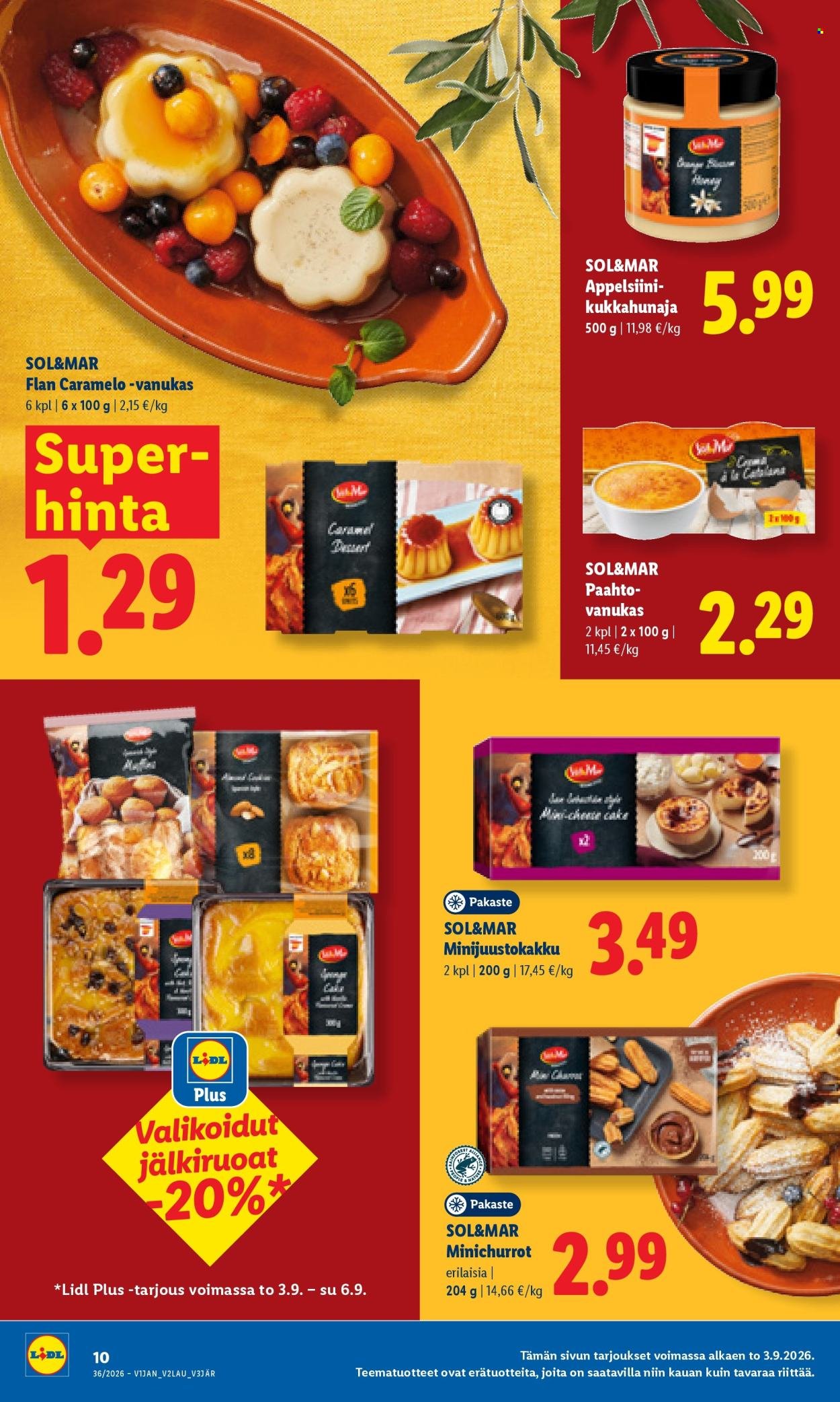 LIDL tarjoukset - Alkaen TO 3.9.2026