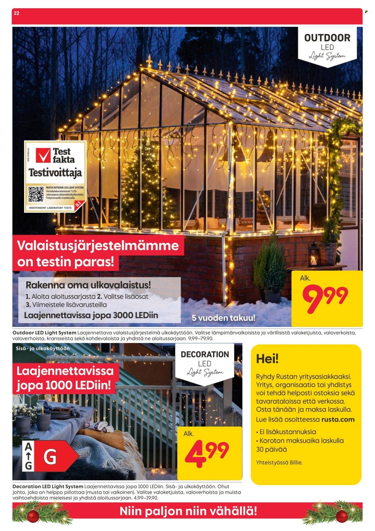 RUSTA tarjoukset - Alkaen MA 8.12.2025