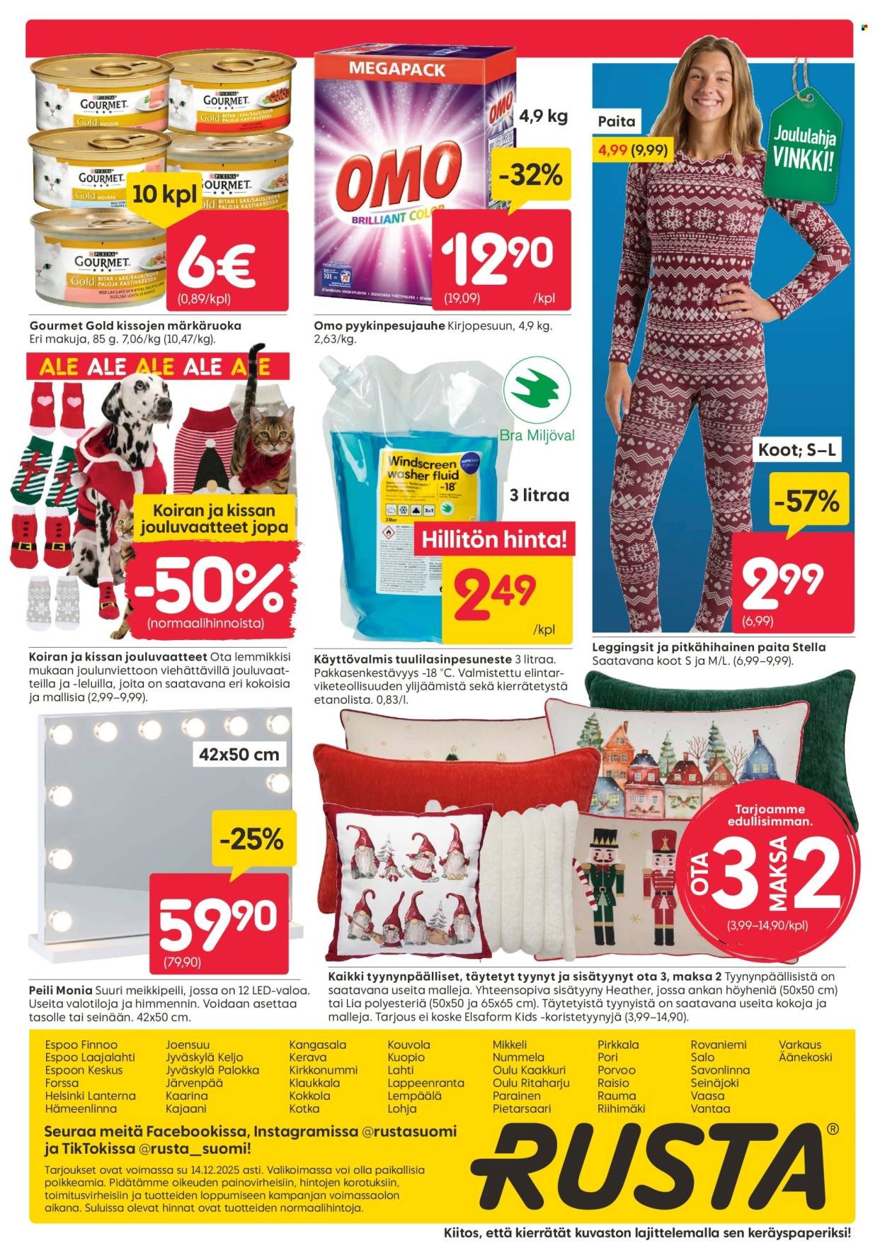 RUSTA tarjoukset - Alkaen MA 8.12.2025