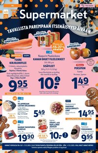 K-SUPERMARKET tarjoukset - Tavallista parempaan itsenäisyyspäivään