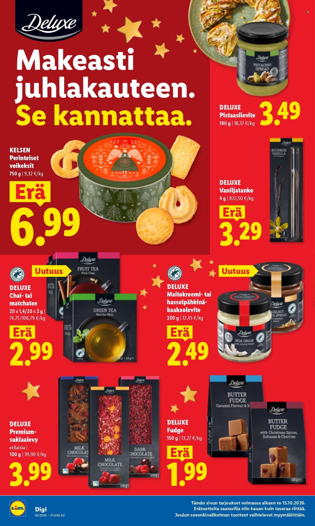 LIDL tarjoukset - Alkaen TO 15.10.2026