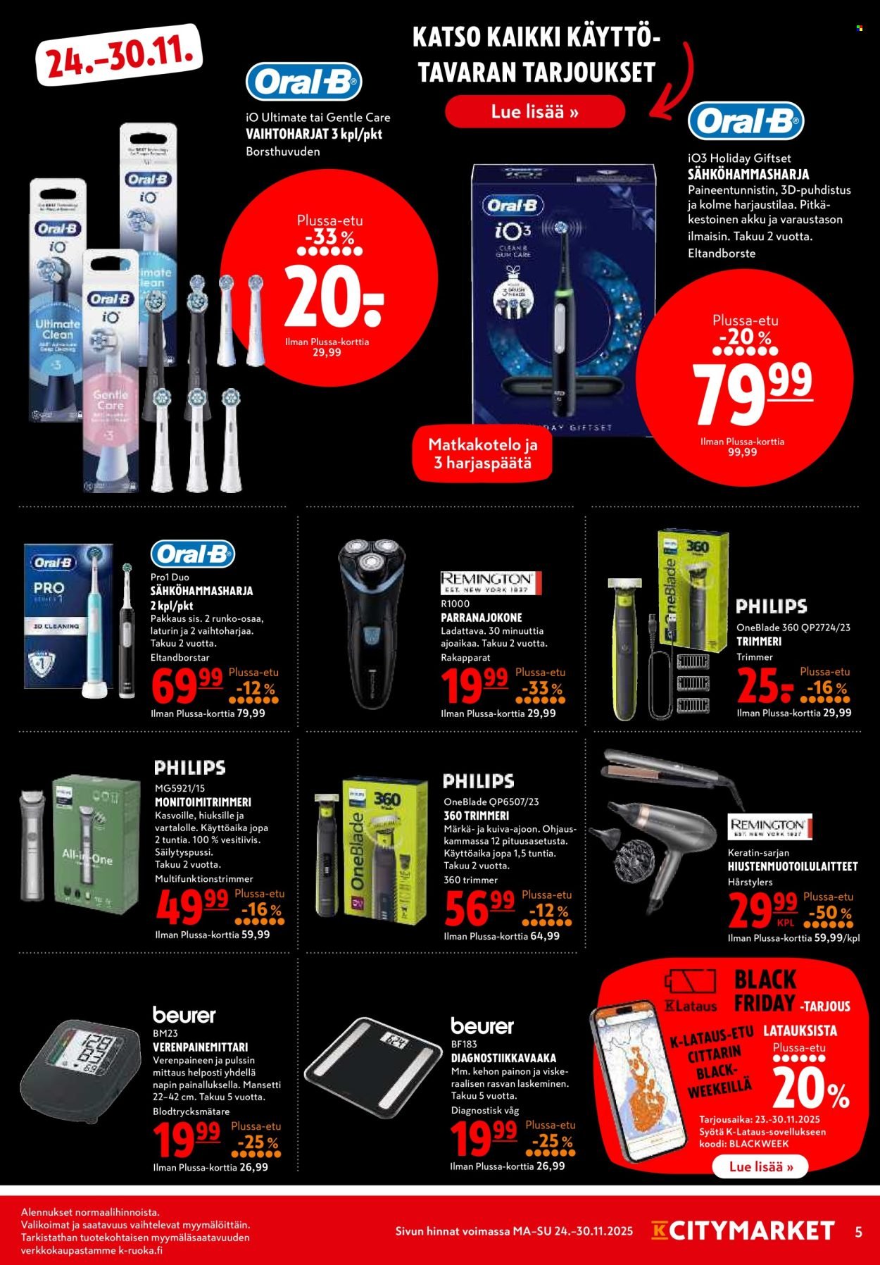 K-CITYMARKET tarjoukset - Alkaen MA 24.11.2025